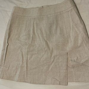 Princess Polly, Size 4, Lola Mini Skirt, Color: Oatmeal